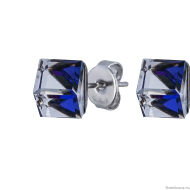 Пусеты Fiore Luna, Crystal Blue, SWE0127/2 B S Пусеты Fiore Luna, Crystal Blue, SWE0127/2 B S
